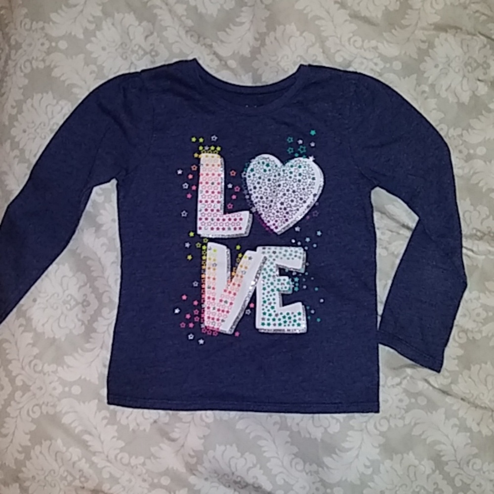 Long sleeve girls shirt